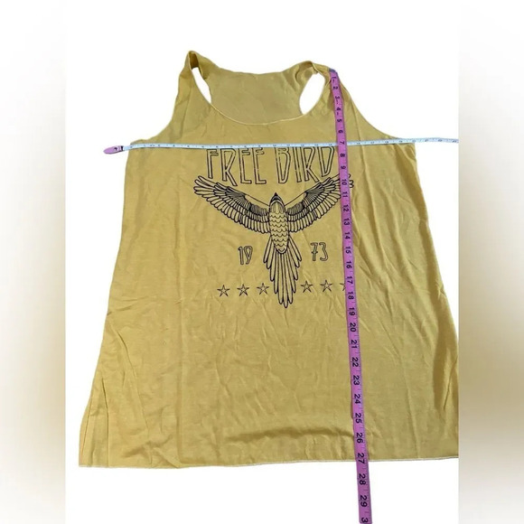 NWT Freebird Ginger colored tank super comfy with stretch XXL Concert style - Picture 7 of 7